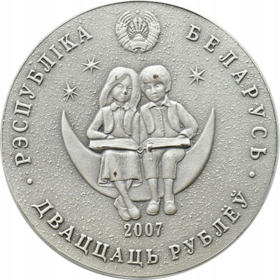 Białoruś 20 Rubli 2007 Alicja po drugiej stronie