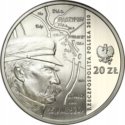 20 złotych 2010 Bitwa Warszawska – SREBRO