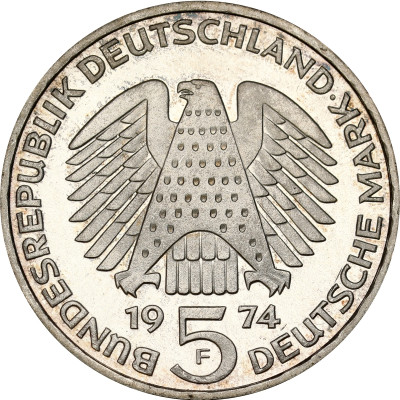 Niemcy. 5 marek 1974 Konstytucja Republiki Federalnej Niemiec – SREBRO
