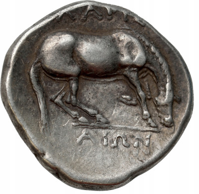 Grecja, Tesalia. Larisa. Drachma 395-370 p.n.e