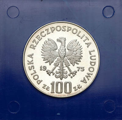 100 złotych 1975 Modrzejewska – SREBRO