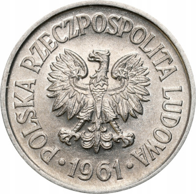 PRL. 10 groszy 1961 - PIĘKNE