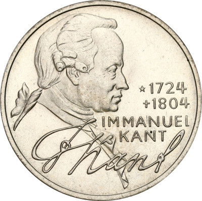 Niemcy, 5 marek 1974 D, Immanuel Kant – SREBRO