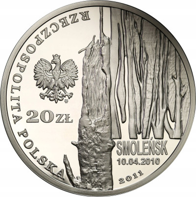 20 złotych 2011 Smoleńsk - SREBRO