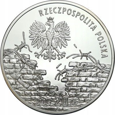20 złotych 2009 Polacy ratujący Żydów – SREBRO