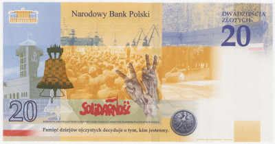 20 złotych 2021 Lech Kaczyński. Warto być Polakiem
