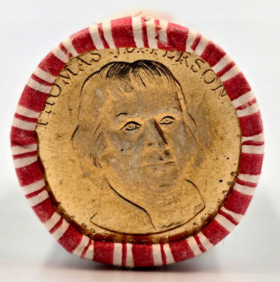 USA. 1 dolar 2007, prezydent USA - Thomas Jefferson – RULON BANKOWY