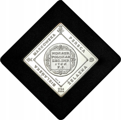 III RP. KLIPA Dukat Stanisława Augusta 1766 – SREBRO