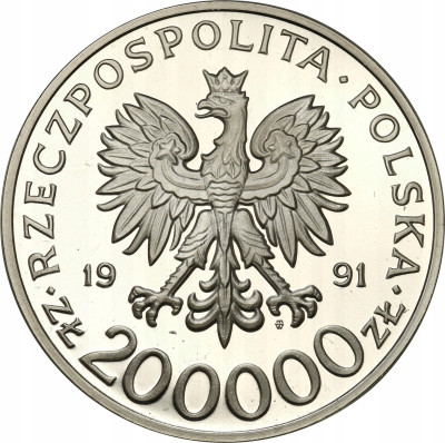 200.000 złotych 1991 Torwid – SREBRO
