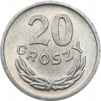 PRL. 20 groszy 1969 – Z RULONU