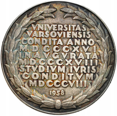 Medal Universitas Varsoviensis 1958