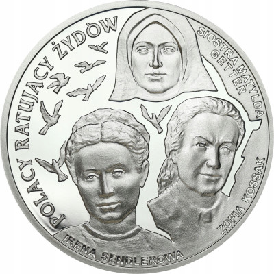 20 złotych 2009 Polacy ratujący Żydów – SREBRO
