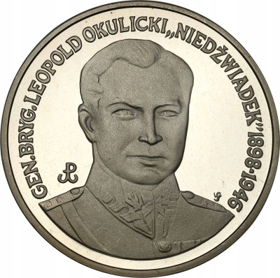 200.000 złotych 1991 Okulicki – Niedźwiadek – SREBRO