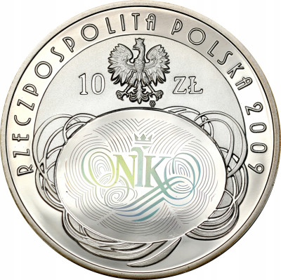 III RP. 10 złotych 2009 NIK - SREBRO