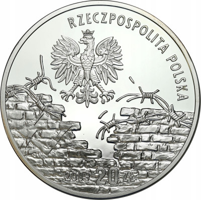 20 złotych 2009 Polacy ratujący Żydów – SREBRO