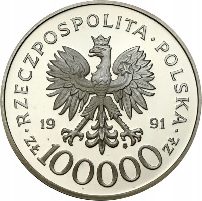 100.000 złotych 1991 Bitwa o Anglię 1940 – SREBRO