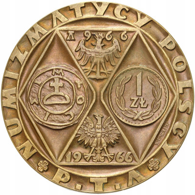 PRL. Medal 1966 - 1.000 Lat Monety Polskiej 1966