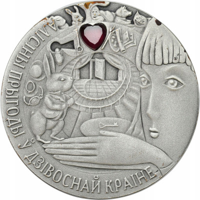 Białoruś 20 rubli 2007 Alicja w krainie czarów