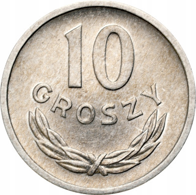 PRL. 10 groszy 1961 - PIĘKNE