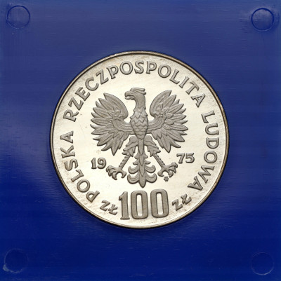 100 złotych 1975 Zamek Królewski w Warszawie – SREBRO