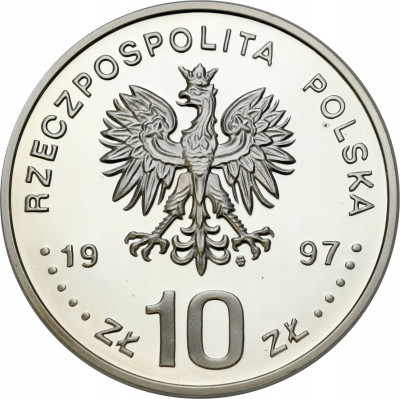 10 złotych 1997 Śmierć św. Wojciecha – SREBRO