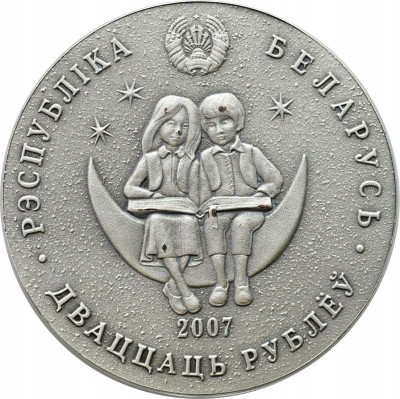 Białoruś 20 Rubli 2007 Alicja po drugiej stronie