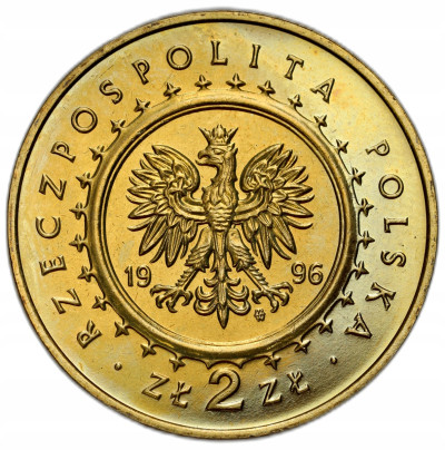 2 złote 1996 Zamek w Lidzbarku Warmińskim
