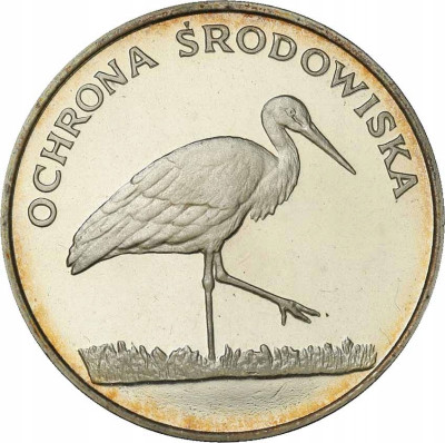 100 złotych 1982 bocian – SREBRO
