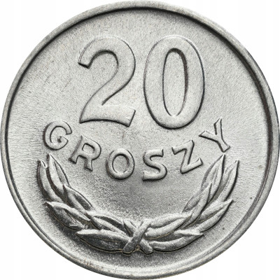 PRL. 20 groszy 1967 – MENNICZY Z RULONU