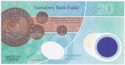 Banknot NBP 20 złotych 2022 Mikołaj Kopernik (PWPW)