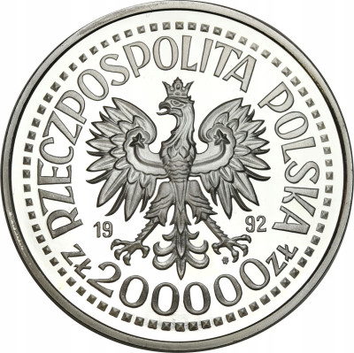 200.000 złotych 1992 Expo Sevilla - UNCJA SREBRA