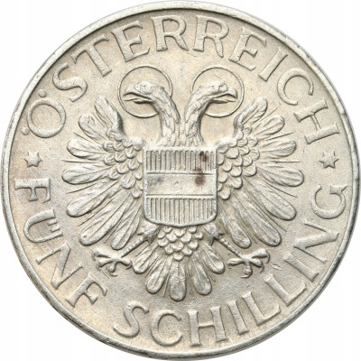 Austria. 5 szylingów 1935 – SREBRO