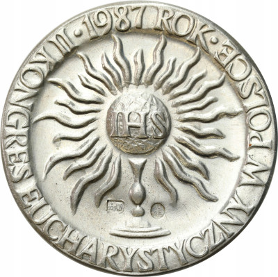 Medal Jan Paweł II 1987 – SREBRO