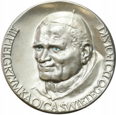 Medal Jan Paweł II 1987 – SREBRO