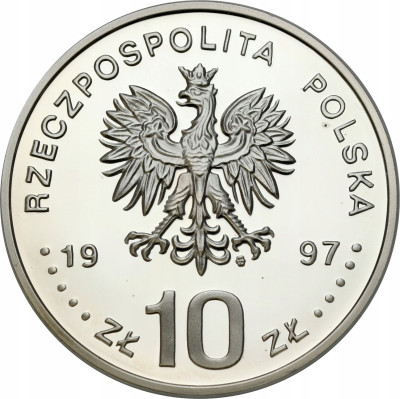 10 złotych 1997 Śmierć św. Wojciecha – SREBRO