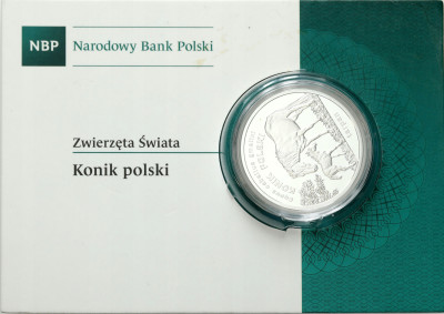 20 złotych 2014 Konik Polski – SREBRO