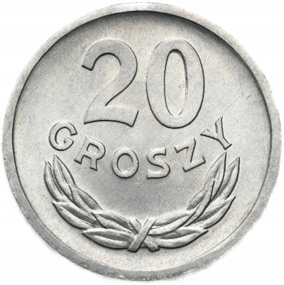 PRL. 20 groszy 1969 – Z RULONU