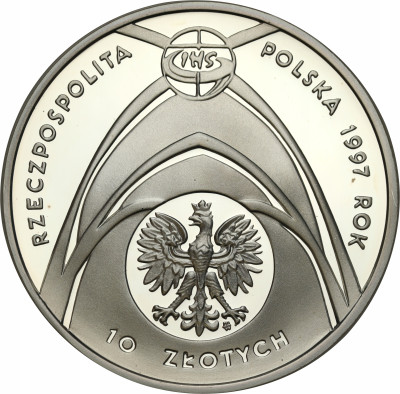 10 złotych 1997 Jan Paweł II Eucharystia – SREBRO