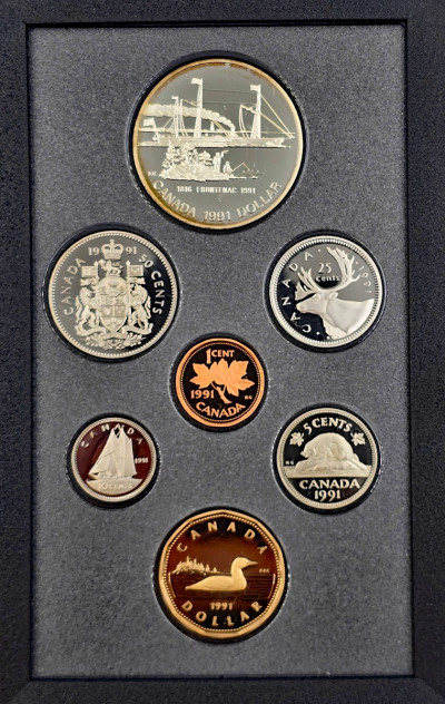 Kanada. Mint Proof Set 1991