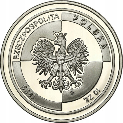 10 złotych 1999 NATO – SREBRO