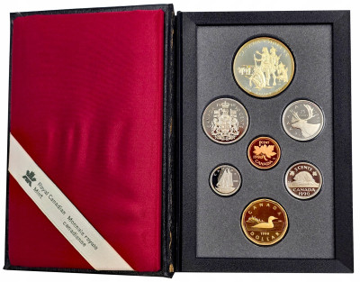 Kanada. Mint Proof Set 1990