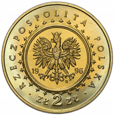 2 złote 1996 Zamek w Lidzbarku Warmińskim