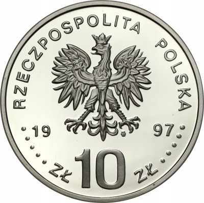 10 złotych 1997 Śmierć św. Wojciecha – SREBRO