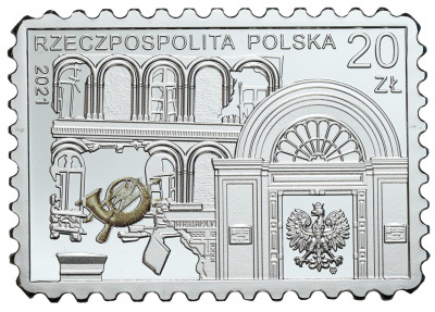 20 złotych 2021 - Obrona Poczty Gdańskiej