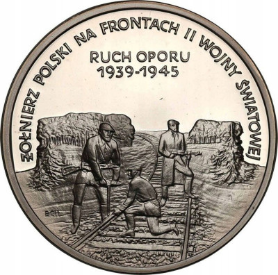 200.000 złotych 1993 Ruch Oporu – SREBRO