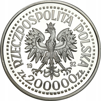 200.000 złotych 1992 Expo Sevilla – UNCJA SREBRA
