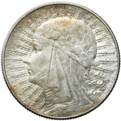 II RP. 5 złotych 1933 głowa kobiety - PIĘKNA