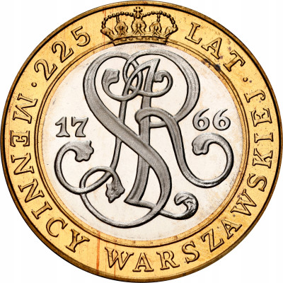 20.000 złotych 1991, 225 lat Mennicy