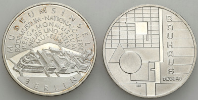 Niemcy. 10 euro 2002 i 2004, zestaw 2 monet – SREBRO