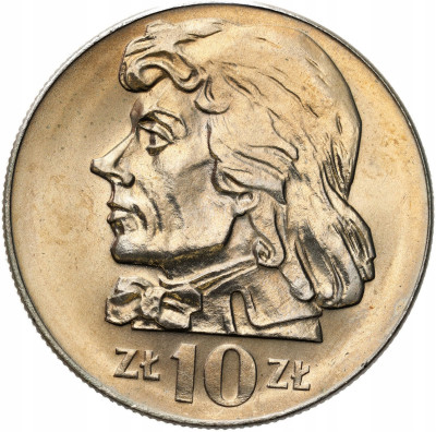 PRL. 10 złotych 1971 Kościuszko – PIĘKNE